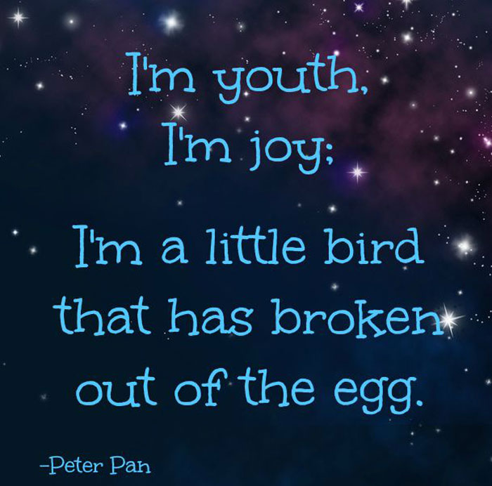 Peter Pan Quotes, Sms