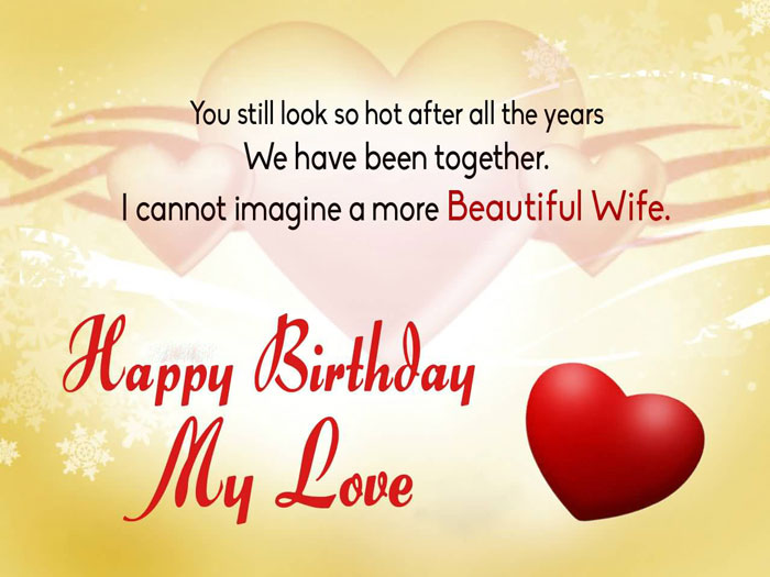 Happy Birthday Messages For Wife