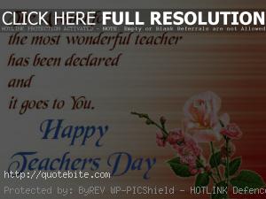 Happy Teachers Day Messages