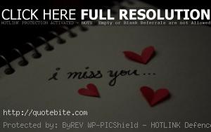 I Miss You Quotes For Someone Special
