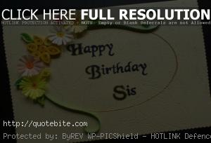 Happy Birthday Quotes, Wishes, Sms And Messages For Sister
