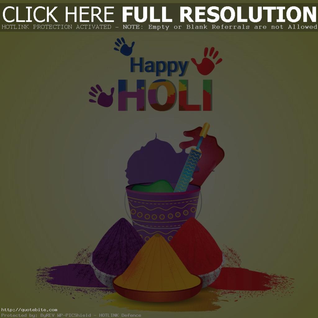Holi message for Friends